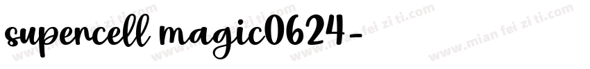 supercell magic0624字体转换